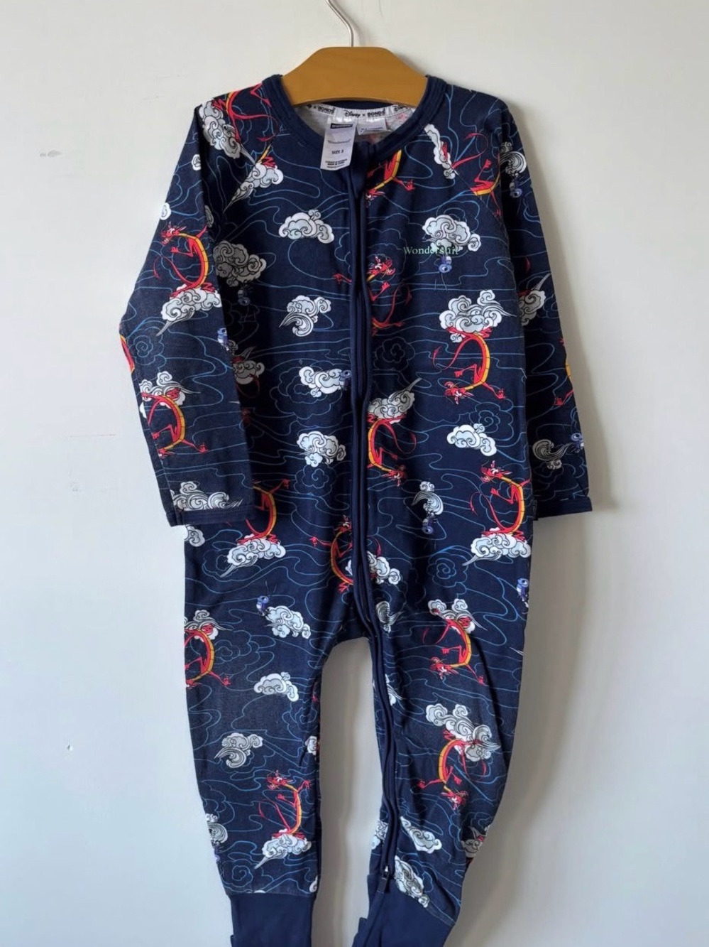 Bonds disney Mulan wondersuit size 3